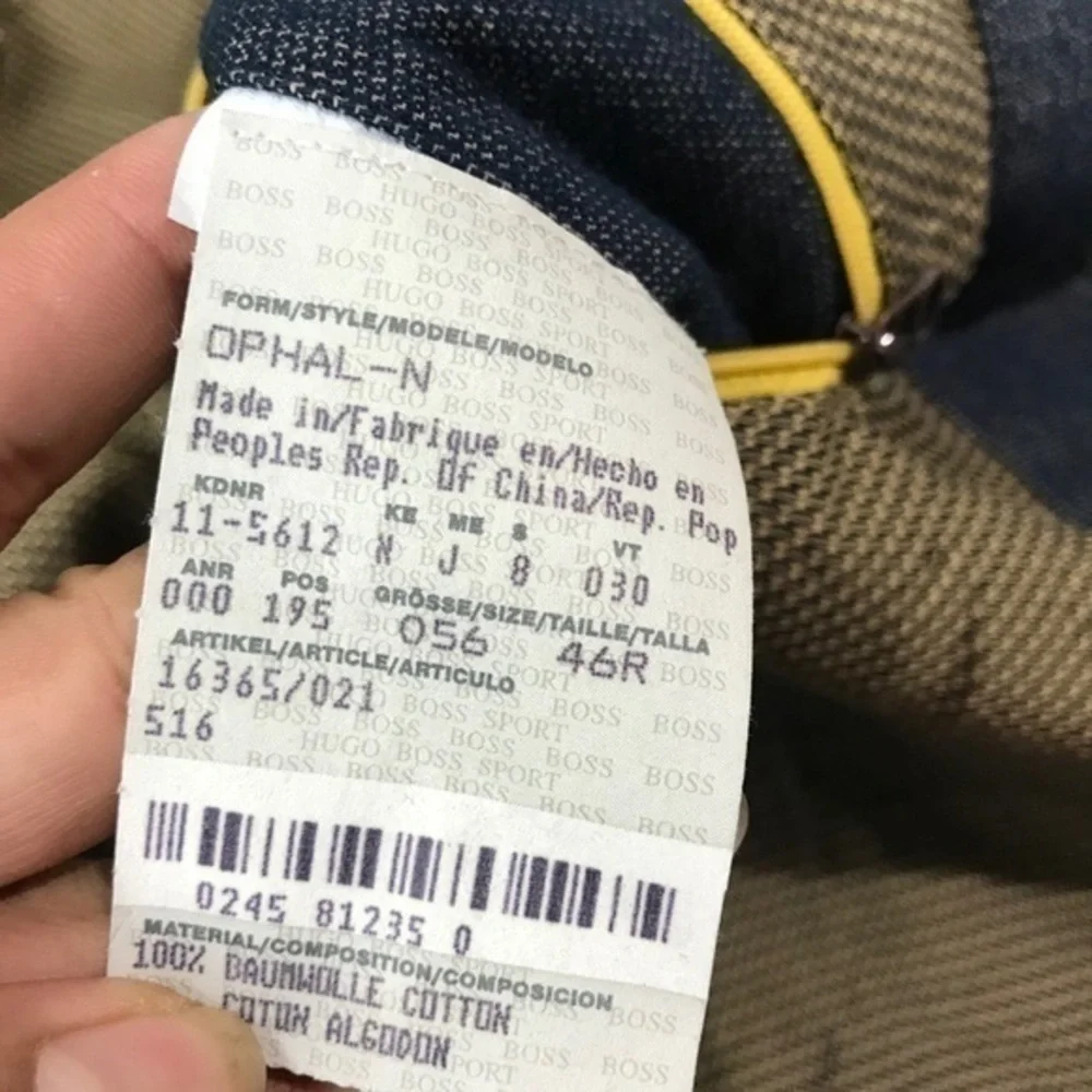 Hugo Boss Orange Bait Men's Blue Blazer Sport Coat